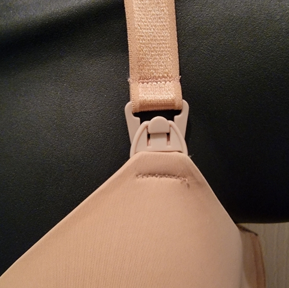 Auden Nursing Lightly Lined Wireless Bra - Size: 40 C - Color: Tan - Picture 3 of 12